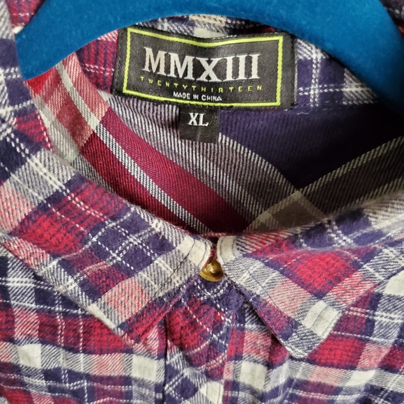 MMXIII PLAID SHIRT - Picture 3 of 3
